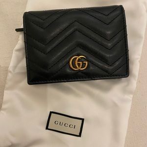 Gucci GG Marmont quilted leather wallet
